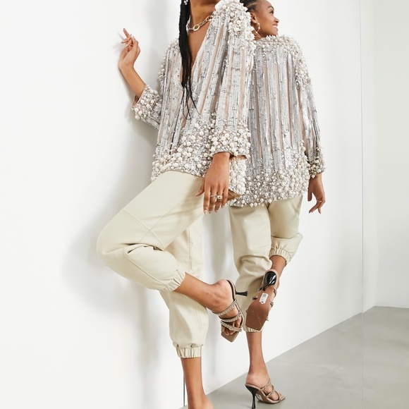 ASOS pearl cardigan - Picture 6 of 8